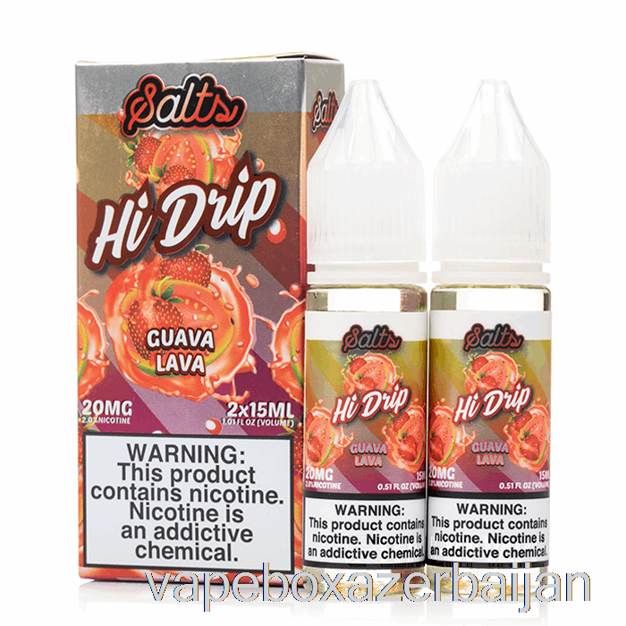 E-Juice Vape Guava Lava - Hi-Drip SALTS - 30mL 20mg